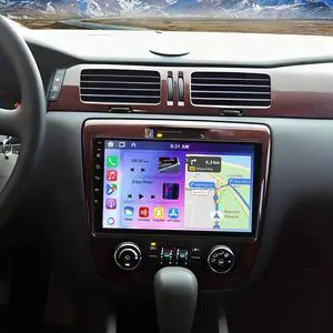 10.1" Touschscreen Car Radio for Chevy Impala 2006-2013 with Wireless CarPlay and Android Auto, 2G+64G Android 14 Double Din Car Stereo Head Unit Support GPS Bluetooth Mirror Link WiFi FM SWC Camera 10.1" Touschscreen Car Radio for Chevy Impala 2006-2013 with Wireless CarPlay and Android Auto, 2G+64G Android 14 Double Din Car Stereo Head Unit Support GPS Bluetooth Mirror Link WiFi FM SWC Camera