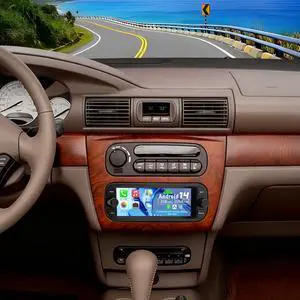 Double Din Car Stereo Upgrade Radio for Chrysler Sebring 2002-2006 | Android 14 2G+32G 6.86" Touchscreen Carplay Android Auto GPS WiFi Bluetooth RDS DSP SWC Mirrorlink Mic Backup Camera Double Din Car Stereo Upgrade Radio for Chrysler Sebring 2002-2006 | Android 14 2G+32G 6.86" Touchscreen Carplay Android Auto GPS WiFi Bluetooth RDS DSP SWC Mirrorlink Mic Backup Camera