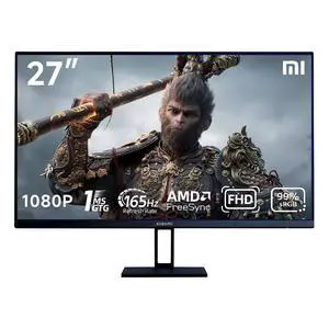 Gaming Monitor 27in 165Hz 1ms GTG 1920*1080 Fast IPS HDR10 FreeSync Premium Professional Calibration 99% sRGB 178° Wide Angle Tilt Adjustment TUV Low Blue Light Computer Screen Desktop Monitor Gaming Monitor 27in 165Hz 1ms GTG 1920*1080 Fast IPS HDR10 FreeSync Premium Professional Calibration 99% sRGB 178° Wide Angle Tilt Adjustment TUV Low Blue Light Computer Screen Desktop Monitor