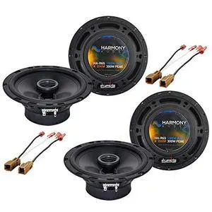 6.5" Speaker Package 2 Pairs Fits Nissan Altima 2002-2016 | Covers front and rear door locations, drop-in coaxial design, crisp highs and rich bass, easy replacement, 6.5 inch size 6.5" Speaker Package 2 Pairs Fits Nissan Altima 2002-2016 | Covers front and rear door locations, drop-in coaxial design, crisp highs and rich bass, easy replacement, 6.5 inch size