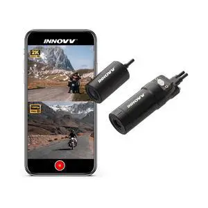 K6 Motorcycle 2K QHD Dash Cam, Dual STARVIS IMX335 IMX307, 2K+1080P Front & Rear, 2 Channel 30FPS, F2.0 Aperture, 140° Wide Angle, WiFi, IP67 Waterproof, 3-Axis 360° Rotation, Support 256GB Max K6 Motorcycle 2K QHD Dash Cam, Dual STARVIS IMX335 IMX307, 2K+1080P Front & Rear, 2 Channel 30FPS, F2.0 Aperture, 140° Wide Angle, WiFi, IP67 Waterproof, 3-Axis 360° Rotation, Support 256GB Max