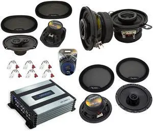 Speaker Package 6x9 6.5" Fits Jeep Grand Cherokee 1999-2004 | Rhythm Series drivers plus grills, 450 300 and 90 watt power, 3.5 inch dash units, direct swap install Speaker Package 6x9 6.5" Fits Jeep Grand Cherokee 1999-2004 | Rhythm Series drivers plus grills, 450 300 and 90 watt power, 3.5 inch dash units, direct swap install