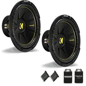 CWCS124 CompC 12" Subwoofers Bundle Single 4-Ohm Voice Coil CWCS124 CompC 12" Subwoofers Bundle Single 4-Ohm Voice Coil