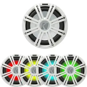 45KMF124 12" Weather-Proof Subwoofer for Freeair Applications - 45KMG12W 12" LED Grille (White) 45KMF124 12" Weather-Proof Subwoofer for Freeair Applications - 45KMG12W 12" LED Grille (White)
