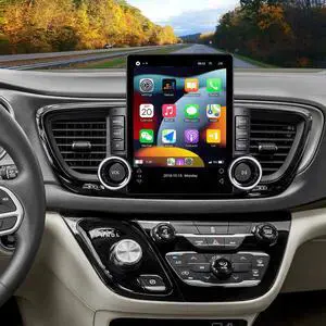 9.7" Android 15 Car Stereo Radio for Chrysler Pacifica 2017 2018 2019 | Touch Carplay Screen with Wireless CarPlay & Android Auto, Bluetooth 5.0/5G WiFi/GPS/FM/RDS/DSP/SWC/Backup Camera/Mic 4+64G 9.7" Android 15 Car Stereo Radio for Chrysler Pacifica 2017 2018 2019 | Touch Carplay Screen with Wireless CarPlay & Android Auto, Bluetooth 5.0/5G WiFi/GPS/FM/RDS/DSP/SWC/Backup Camera/Mic 4+64G
