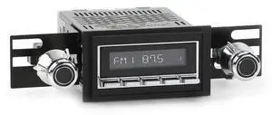 RetroRadio Compatible with 1968-79 Ford F-Series Truck with Deluxe 8-Track Factory Radio Features Include Bluetooth, AUX, AM/FM LAC-M1-221-55-75F2 RetroRadio Compatible with 1968-79 Ford F-Series Truck with Deluxe 8-Track Factory Radio Features Include Bluetooth, AUX, AM/FM LAC-M1-221-55-75F2