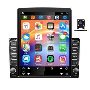 Double Din Car Stereo for Kia Sportage 2005-2010 Radio with CarPlay Android Auto Upgrade Android 14 Head Unit w/9.7" Touchscreen Bluetooth WiFi Nav Mirrorlink EQ GPS Camera SWC, 2+32G Double Din Car Stereo for Kia Sportage 2005-2010 Radio with CarPlay Android Auto Upgrade Android 14 Head Unit w/9.7" Touchscreen Bluetooth WiFi Nav Mirrorlink EQ GPS Camera SWC, 2+32G