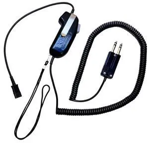 Dispatch-15 PPT (Push to Talk) Trigger Adapter QD Cable with PJ7 2 Prong Connector for 911 Dispatch Consoles - SHS1890 Replacement Dispatch-15 PPT (Push to Talk) Trigger Adapter QD Cable with PJ7 2 Prong Connector for 911 Dispatch Consoles - SHS1890 Replacement