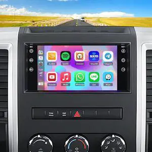 4G+64G Car Radio Stereo for Dodge Ram 1500 2500 3500 2009-2012 with CarPlay Android Auto,7 Inch HD Touchscreen Radio Android 14 AHD Camera/GPS/MIC Car Radio Receiver 4G+64G Car Radio Stereo for Dodge Ram 1500 2500 3500 2009-2012 with CarPlay Android Auto,7 Inch HD Touchscreen Radio Android 14 AHD Camera/GPS/MIC Car Radio Receiver