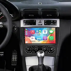 2+64G Double Din Car Radio for Mercedes C-Class W203 C230 CLK350 C280 C350 2003-2009 CLK W209, 9" Touchscreen Android 14 Car Audio Receivers with Wireless Carplay Head Unit Backup Camera Mirror Link 2+64G Double Din Car Radio for Mercedes C-Class W203 C230 CLK350 C280 C350 2003-2009 CLK W209, 9" Touchscreen Android 14 Car Audio Receivers with Wireless Carplay Head Unit Backup Camera Mirror Link
