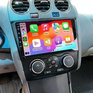 Double Din Car Radio for Nissan Altima 2008 2009 2010 2011 2012, 9" Touch Screen Stereo for Nissan Altima Head Unit Bluetooth with Wireless Carplay Android GPS Navi FM RDS WiFi Backup Camera 2+32G Double Din Car Radio for Nissan Altima 2008 2009 2010 2011 2012, 9" Touch Screen Stereo for Nissan Altima Head Unit Bluetooth with Wireless Carplay Android GPS Navi FM RDS WiFi Backup Camera 2+32G