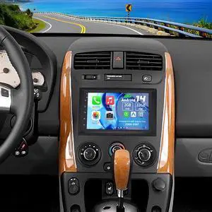 Android 14 2 Din Car Stereo Upgrade Radio for Saturn Vue 2006-2007 | 2G+32G 7" Touchscreen with Wireless Carplay Android Auto GPS WiFi Bluetooth RDS DSP SWC Mirrorlink Backup Camera Android 14 2 Din Car Stereo Upgrade Radio for Saturn Vue 2006-2007 | 2G+32G 7" Touchscreen with Wireless Carplay Android Auto GPS WiFi Bluetooth RDS DSP SWC Mirrorlink Backup Camera
