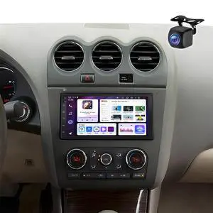 7" Double Din Car Radio Stereo for Nissan Altima 2007-2012 with Wireless CarPlay & Android Auto IPS Touchscreen Head Unit WiFi GPS Navigation Bluetooth FM with SWC Backup Camera, 2+64G 7" Double Din Car Radio Stereo for Nissan Altima 2007-2012 with Wireless CarPlay & Android Auto IPS Touchscreen Head Unit WiFi GPS Navigation Bluetooth FM with SWC Backup Camera, 2+64G