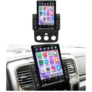 2+32GB Android 15 Car Radio for Ram 2013-2019 with Wireless Carplay Android Auto, 9.7" Touch Screen Car Stereo GPS Navi, WiFi, Bluetooth, Backup Camera, FM RDS Radio, EQ DSP, SWC 2+32GB Android 15 Car Radio for Ram 2013-2019 with Wireless Carplay Android Auto, 9.7" Touch Screen Car Stereo GPS Navi, WiFi, Bluetooth, Backup Camera, FM RDS Radio, EQ DSP, SWC