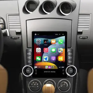 9.7" Android 15 Car Radio Stereo for Nissan 350Z 2003-2009 | with Wireless CarPlay & Android Auto, Touch Carplay Screen for Car, Bluetooth 5.0/5G WiFi/GPS/FM/RDS/SWC/Backup Camera 4+64G 9.7" Android 15 Car Radio Stereo for Nissan 350Z 2003-2009 | with Wireless CarPlay & Android Auto, Touch Carplay Screen for Car, Bluetooth 5.0/5G WiFi/GPS/FM/RDS/SWC/Backup Camera 4+64G