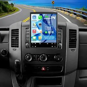 Double Din Car Stereo Upgrade Radio for Dodge Sprinter 2007-2009 | 9.7" Touchscreen w/Wireless Carplay Android Auto GPS WiFi Bluetooth RDS DSP SWC Mirrorlink Backup Camera Double Din Car Stereo Upgrade Radio for Dodge Sprinter 2007-2009 | 9.7" Touchscreen w/Wireless Carplay Android Auto GPS WiFi Bluetooth RDS DSP SWC Mirrorlink Backup Camera
