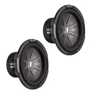(2) 43CWR102 COMPR10 1600 Watt 10" Car Audio Subwoofers Subs CWR10-2 (2) 43CWR102 COMPR10 1600 Watt 10" Car Audio Subwoofers Subs CWR10-2