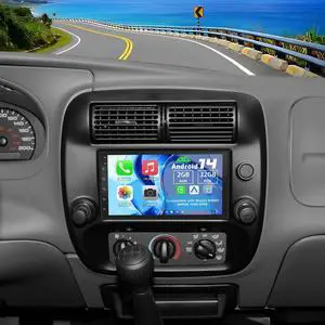 Android 14 2 Din Car Stereo Radio for Mazda B3000 B4000 1999-2009 | 7" Touchscreen Car Radio w/Wireless Carplay Android Auto GPS WiFi Bluetooth RDS DSP SWC Mic Backup Camera Android 14 2 Din Car Stereo Radio for Mazda B3000 B4000 1999-2009 | 7" Touchscreen Car Radio w/Wireless Carplay Android Auto GPS WiFi Bluetooth RDS DSP SWC Mic Backup Camera