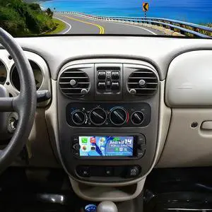 2 Din Car Stereo Upgrade Radio for Chrysler PT Cruiser 2003-2005 | Android 14 4G+64G 6.86" Touchscreen Carplay Android Auto GPS WiFi Bluetooth RDS DSP SWC Mirrorlink Mic Backup Camera 2 Din Car Stereo Upgrade Radio for Chrysler PT Cruiser 2003-2005 | Android 14 4G+64G 6.86" Touchscreen Carplay Android Auto GPS WiFi Bluetooth RDS DSP SWC Mirrorlink Mic Backup Camera