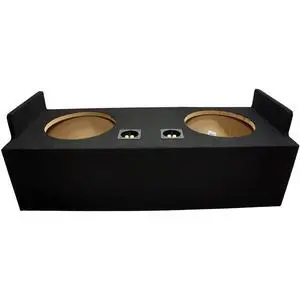 Fits 82-04 Chevy S10 GMC Sonoma Extended Cab Dual 12" Sub Box Enclosure ASC | Custom 12 inch truck subwoofer housing, twin-woofer bass upgrade, compact pickup audio install, vehicle-specific design Fits 82-04 Chevy S10 GMC Sonoma Extended Cab Dual 12" Sub Box Enclosure ASC | Custom 12 inch truck subwoofer housing, twin-woofer bass upgrade, compact pickup audio install, vehicle-specific design