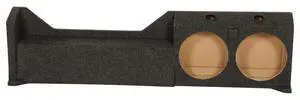 REC86 Dual 10" Downfire Sub Box for 2005-2017 Nissan Frontier | Subwoofer Enclosure, Underseat Fitment, Charcoal Carpet, 0.50 Cu Ft Per Sub, 4.5" Mounting Depth REC86 Dual 10" Downfire Sub Box for 2005-2017 Nissan Frontier | Subwoofer Enclosure, Underseat Fitment, Charcoal Carpet, 0.50 Cu Ft Per Sub, 4.5" Mounting Depth