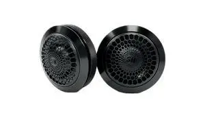 SA-1T v4 1" Soft Dome Tweeter Pair - 65W RMS High-Fidelity Car Audio Tweeters with 92dB Sensitivity & Multi-Crossover Options for Crisp, Smooth Highs SA-1T v4 1" Soft Dome Tweeter Pair - 65W RMS High-Fidelity Car Audio Tweeters with 92dB Sensitivity & Multi-Crossover Options for Crisp, Smooth Highs