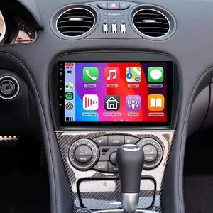 4+64G Car Radio Stereo for Mercedes SL63 SL65 SL500 R230 SL350 SL500 2005-2012, 9 inch Android 13 with Wireless Carplay Android Auto Double Din Radio Stereo GPS Navi Bluetooth Backup Camera 4+64G Car Radio Stereo for Mercedes SL63 SL65 SL500 R230 SL350 SL500 2005-2012, 9 inch Android 13 with Wireless Carplay Android Auto Double Din Radio Stereo GPS Navi Bluetooth Backup Camera
