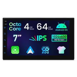 Universal Double Din Car Stereo, Android 14 Octa Core Car Radio Player, 7 Inch Touch Screen Head Unit GPS Navigation Support Bluetooth DSP CarPlay Android Auto Split Screen 4G LTE 5GHz WiFi Universal Double Din Car Stereo, Android 14 Octa Core Car Radio Player, 7 Inch Touch Screen Head Unit GPS Navigation Support Bluetooth DSP CarPlay Android Auto Split Screen 4G LTE 5GHz WiFi