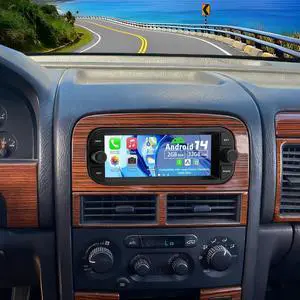 2 Din Car Stereo Upgrade Radio for Jeep Grand Cherokee 1999-2004 | Android 14 2G+32G 6.86" Wireless Carplay Android Auto GPS WiFi Bluetooth RDS DSP SWC Mirrorlink Mic Backup Camera 2 Din Car Stereo Upgrade Radio for Jeep Grand Cherokee 1999-2004 | Android 14 2G+32G 6.86" Wireless Carplay Android Auto GPS WiFi Bluetooth RDS DSP SWC Mirrorlink Mic Backup Camera