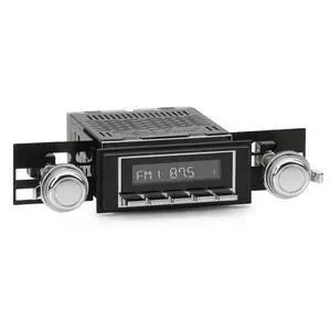 RetroRadio Compatible with 1969 Chevrolet Camaro Features Include Bluetooth, AUX, AM/FM LAC-M1-220-03P-73PC RetroRadio Compatible with 1969 Chevrolet Camaro Features Include Bluetooth, AUX, AM/FM LAC-M1-220-03P-73PC