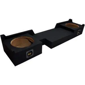 Fits 2004-2008 Ford F150 Extended Super Cab Dual 10" Subwoofer Box ASC | Full-size truck bass upgrade, 10 inch sub enclosure design, unloaded twin woofer housing, space-saving install Fits 2004-2008 Ford F150 Extended Super Cab Dual 10" Subwoofer Box ASC | Full-size truck bass upgrade, 10 inch sub enclosure design, unloaded twin woofer housing, space-saving install