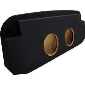 Dual 10" Sub Box Fits 02-13 Chevy Avalanche Escalade EXT Behind Seat ASC | Tough charcoal carpet finish, air-tight sealed design, 10 inch subwoofer size for trucks and underseat mounting Dual 10" Sub Box Fits 02-13 Chevy Avalanche Escalade EXT Behind Seat ASC | Tough charcoal carpet finish, air-tight sealed design, 10 inch subwoofer size for trucks and underseat mounting
