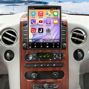 2G+64G Car Radio Upgrade for Ford F150 F-150 2004-2008 with Wireless CarPlay and Android Auto, 9.7" Touchscreen Android 14 Double Din Car Stereo Support Bluetooth GPS WiFi HiFi FM RDS SWC EQ Camera 2G+64G Car Radio Upgrade for Ford F150 F-150 2004-2008 with Wireless CarPlay and Android Auto, 9.7" Touchscreen Android 14 Double Din Car Stereo Support Bluetooth GPS WiFi HiFi FM RDS SWC EQ Camera