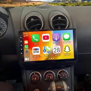 10.1" HD Car Stereo for Nissan Rogue 2008-2013 Touch Screen Double Din Compatible Apple Carplay Wireless Android Auto with GPS Navigation, Voice Control, Mirror Link, Bluetooth 10.1" HD Car Stereo for Nissan Rogue 2008-2013 Touch Screen Double Din Compatible Apple Carplay Wireless Android Auto with GPS Navigation, Voice Control, Mirror Link, Bluetooth