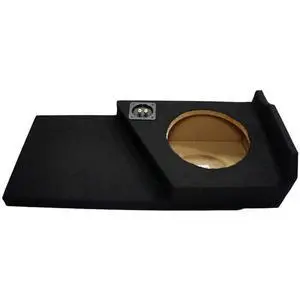 Single 10" Sub Box Fits 14-18 GMC Sierra Double Cab ASC Subwoofer Enclosure | Deep accurate low-end, Precision-cut MDF, truck-ready bolt-in install, 10 inch fit, charcoal carpet finish Single 10" Sub Box Fits 14-18 GMC Sierra Double Cab ASC Subwoofer Enclosure | Deep accurate low-end, Precision-cut MDF, truck-ready bolt-in install, 10 inch fit, charcoal carpet finish