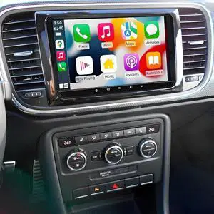 9 inch Touchscreen Car Stereo Fit for VW Beetle 2011-2015, Android 13 Double Din Car Radio with Carplay & Android Auto in-Dash Navigation BT Mirror Link WiFi Backup Camera 2+32G 9 inch Touchscreen Car Stereo Fit for VW Beetle 2011-2015, Android 13 Double Din Car Radio with Carplay & Android Auto in-Dash Navigation BT Mirror Link WiFi Backup Camera 2+32G