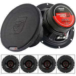 4 Pack Cewin Vega 6.5" 2-Way Coaxial Speakers 320 Watts Max HED Series 2 Boxes 4 Pack Cewin Vega 6.5" 2-Way Coaxial Speakers 320 Watts Max HED Series 2 Boxes