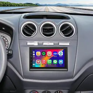 Double Din Car Stereo Radio for Ford Transit Connect 2012-2013 | 7 inch Touchscreen Head Unit Radio with Wireless CarPlay & Android Auto GPS Navigation Mirror Link Backup Camera FM DSP SWC Double Din Car Stereo Radio for Ford Transit Connect 2012-2013 | 7 inch Touchscreen Head Unit Radio with Wireless CarPlay & Android Auto GPS Navigation Mirror Link Backup Camera FM DSP SWC
