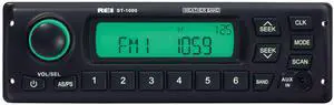 REI ST-1000 AM/FM/WB Heavy-Duty in-Dash Radio Part 710831 | ISO Connector | 50W x 2 | Front & Rear AUX | SAE J1455 | Fits John Deere, AGCO, Case/IH, Kubota, New Holland & More | Replaces 701189D6 REI ST-1000 AM/FM/WB Heavy-Duty in-Dash Radio Part 710831 | ISO Connector | 50W x 2 | Front & Rear AUX | SAE J1455 | Fits John Deere, AGCO, Case/IH, Kubota, New Holland & More | Replaces 701189D6
