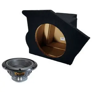 W10S4 Sealed Single 10" Loaded Sub Box Fits 1993-2002 Chevy Camaro | Preinstalled 250W RMS 4 Ohm subwoofer in a compact enclosure, tight accurate bass, ready to wire to amplifier, 10 inch size W10S4 Sealed Single 10" Loaded Sub Box Fits 1993-2002 Chevy Camaro | Preinstalled 250W RMS 4 Ohm subwoofer in a compact enclosure, tight accurate bass, ready to wire to amplifier, 10 inch size