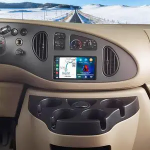 Double Din Car Stereo for Ford E150 E250 E350 1998-2008 with Wireless CarPlay and Android Auto, 7" IPS Touchscreen Android 14 Car Radio Support Bluetooth WiFi GPS SWC FM RDS Mirror Link Backup Camera Double Din Car Stereo for Ford E150 E250 E350 1998-2008 with Wireless CarPlay and Android Auto, 7" IPS Touchscreen Android 14 Car Radio Support Bluetooth WiFi GPS SWC FM RDS Mirror Link Backup Camera