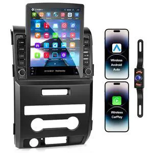9.7" Car Stereo Radio for Ford F150 2009-2014, Android 13 Touchscreen GPS Navigation Head Unit with 4GB RAM + 64GB ROM,Support Bluetooth, WiFi, DSP, Mirror Link, Steering Wheel Control, Backup Camera 9.7" Car Stereo Radio for Ford F150 2009-2014, Android 13 Touchscreen GPS Navigation Head Unit with 4GB RAM + 64GB ROM,Support Bluetooth, WiFi, DSP, Mirror Link, Steering Wheel Control, Backup Camera
