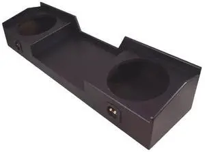 Dual 12" Sub Box Subwoofer Armor Coated Fits Nissan Titan 2004-2015 ASC | Crew cab enclosure fit, rugged spray-on finish, saves cargo room, quick truck bass upgrade, 12 inch size Dual 12" Sub Box Subwoofer Armor Coated Fits Nissan Titan 2004-2015 ASC | Crew cab enclosure fit, rugged spray-on finish, saves cargo room, quick truck bass upgrade, 12 inch size