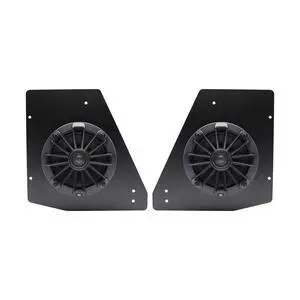 Tuned Rear Speaker Kit for Can-Am Defender 2017-2025, 6.5" Coaxial 2-Way Speakers with 0.75" Titanium Tweeters and Mounting Brackets, Black Tuned Rear Speaker Kit for Can-Am Defender 2017-2025, 6.5" Coaxial 2-Way Speakers with 0.75" Titanium Tweeters and Mounting Brackets, Black
