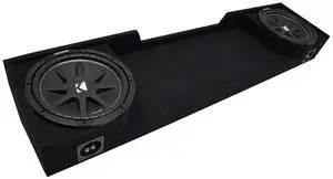 Kicker Comp C10 Dual 10" Sub Box Fits 88-98 GMC Sierra Ext Cab | Package includes subwoofer enclosure, built for extended trucks, precision-cut MDF, deep accurate bass, 10 inch install Kicker Comp C10 Dual 10" Sub Box Fits 88-98 GMC Sierra Ext Cab | Package includes subwoofer enclosure, built for extended trucks, precision-cut MDF, deep accurate bass, 10 inch install