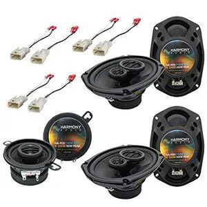 Fits Toyota Camry 2002-2006 6x9 R69 and 3.5" R35 Speakers | Factory replacement package, covers 2003 2004 years, 450W plus 90W rated pairs, crisp clear car sound, easy inch install Fits Toyota Camry 2002-2006 6x9 R69 and 3.5" R35 Speakers | Factory replacement package, covers 2003 2004 years, 450W plus 90W rated pairs, crisp clear car sound, easy inch install