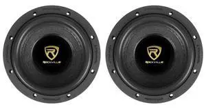 W65K9D2 6.5" Car Subwoofer, 1000W Peak, 250W RMS, 2-Pack | CEA Rated, Cast Aluminum Basket, 4-Layer ASV Voice Coil, 66 Oz Magnet, Non-Pressed Paper Cone, Foam Surround, OFC Wire W65K9D2 6.5" Car Subwoofer, 1000W Peak, 250W RMS, 2-Pack | CEA Rated, Cast Aluminum Basket, 4-Layer ASV Voice Coil, 66 Oz Magnet, Non-Pressed Paper Cone, Foam Surround, OFC Wire