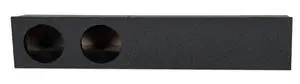 REC111 Dual 8" Subwoofer Box for 2009-Up Ford F150 Super Crew | Ported Enclosure, Under Seat Front Fire, Bed Liner Finish, 0.8 Cu Ft Per Sub, 11.25" Depth, Fits F250/350 2017-Up REC111 Dual 8" Subwoofer Box for 2009-Up Ford F150 Super Crew | Ported Enclosure, Under Seat Front Fire, Bed Liner Finish, 0.8 Cu Ft Per Sub, 11.25" Depth, Fits F250/350 2017-Up