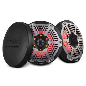Hydro NXL-6M/BK - High End Mesh Grill Coaxial Speaker Pair - 2-Way Car Speaker with Integrated RGB Lights - 300 Watt Car Audio System - Water Resistant Speakers - 6.5 Inches, Black Hydro NXL-6M/BK - High End Mesh Grill Coaxial Speaker Pair - 2-Way Car Speaker with Integrated RGB Lights - 300 Watt Car Audio System - Water Resistant Speakers - 6.5 Inches, Black