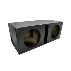 Dual 12" Inch Vented Subwoofer Box Armor Coated Ported Sub Enclosure - ASC | Rugged bedliner-style finish resists scuffs, twin woofer bass cabinet, truck and SUV ready, universal unloaded design Dual 12" Inch Vented Subwoofer Box Armor Coated Ported Sub Enclosure - ASC | Rugged bedliner-style finish resists scuffs, twin woofer bass cabinet, truck and SUV ready, universal unloaded design
